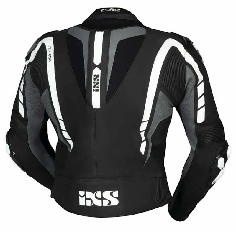 IXS Dam Mc-Skin Rack 2 partes LD RS-800 1.0 preto /cinza /branco