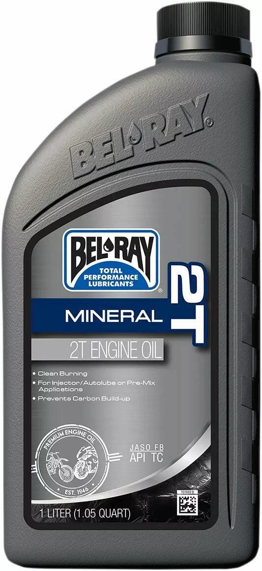 Óleo Bel-Ray 2T Mineral 1L 99010-B1LW