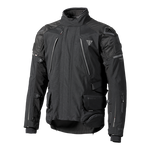 Triumph Gore-Tex® Mc-Jacka Alder Svart med robust design, justerbara ärmar och flera fickor för optimal funktionalitet.