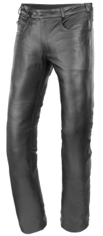 BUSE Women's Leather Pants Black 