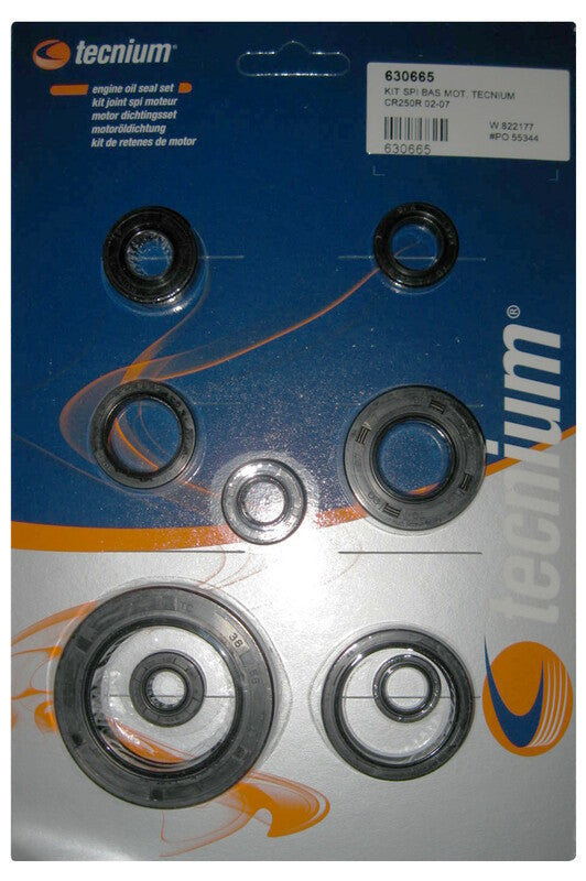 Tecnium Motor Oil Seals Conjunto 1016036