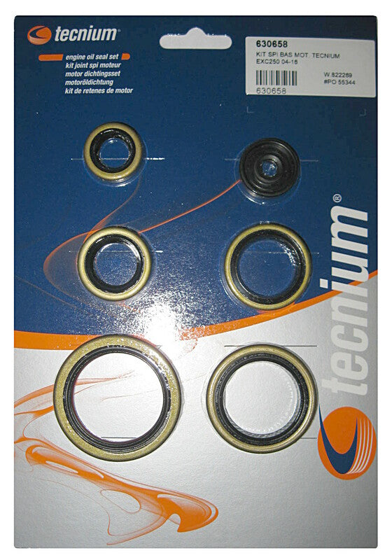 Tecnium Motor Oil Seals Conjunto 1016049