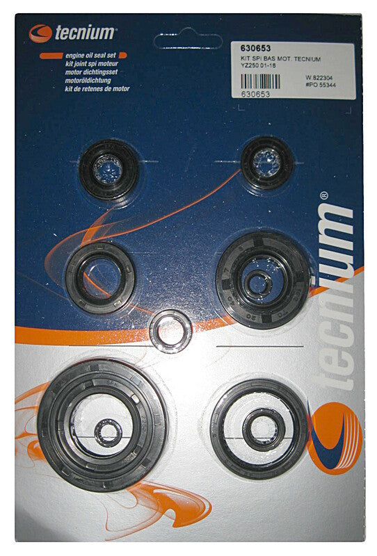 Tecnium Motor Oil Seals Conjunto 1016056