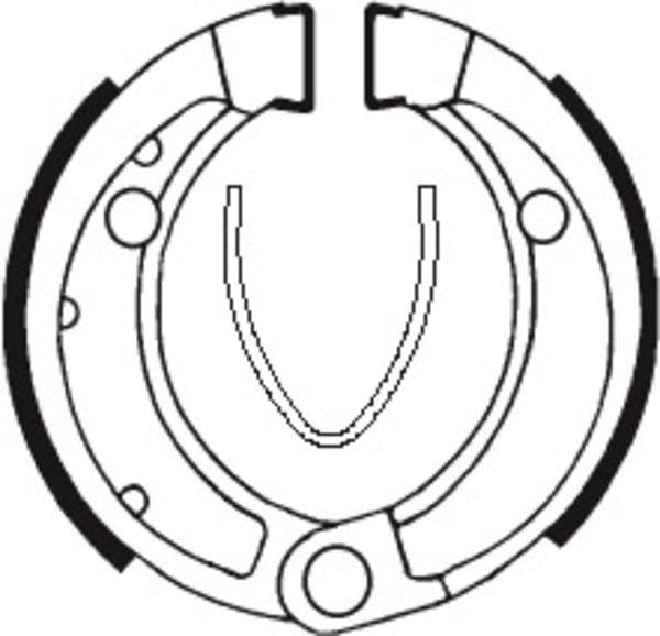 Tecnium ATV Pachotas de freio orgânico - BA048