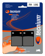 Tecnium Street Organic Brake Pads - MA106 1022330