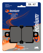 Tecnium Street Organic Brake Pads - MA47 1022519