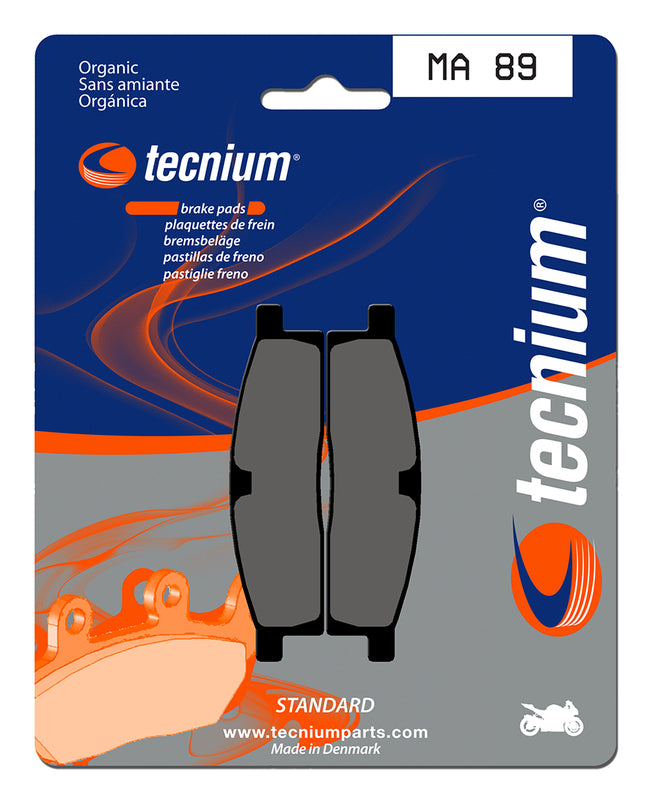 Tecnium Street Organic Brake Pachots - MA89 1022558