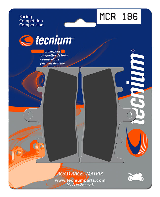 Tecnium Racing Sintered Metal Carbon Brake Pads - MCR186 1022579