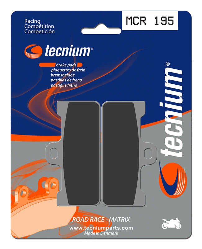 Tecnium Racing Sinterned Metal Carbon Brake Pachots - MCR195 1022580