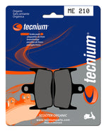 Tecnium scooter organic brake pads - ME210 1022638