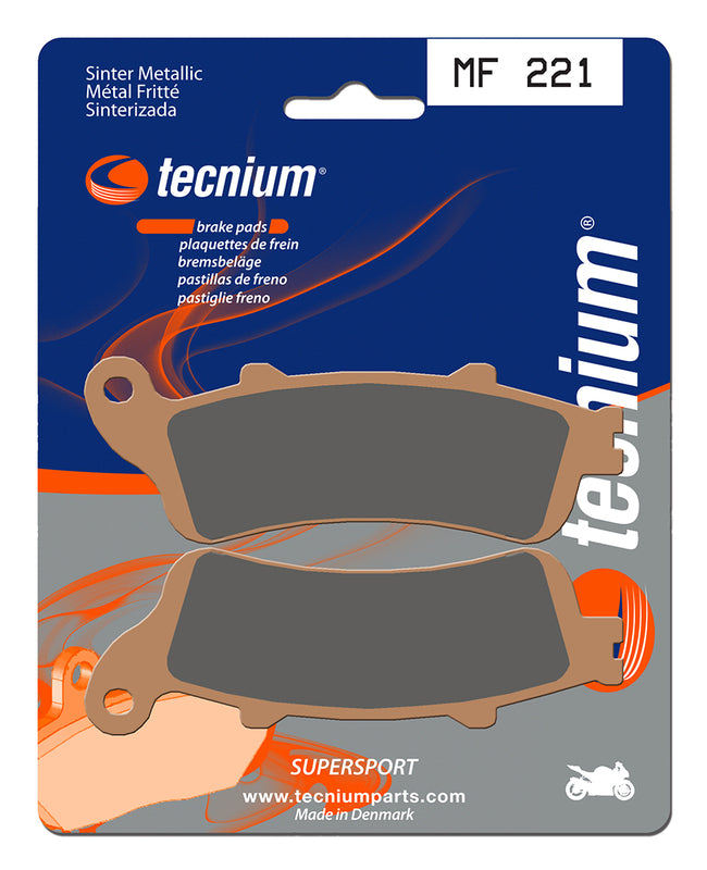 Tecnium Street Performance Sintered Metal Brake Pads - MF221 1022752