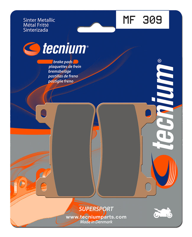 Tecnium Street Performance Sinterned Metal Brake Pachots - MF309 1022769