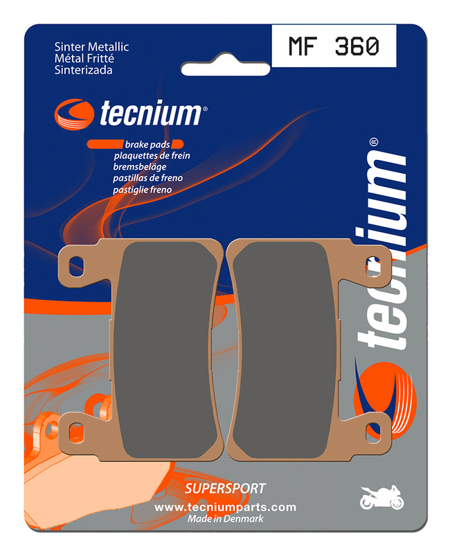 Tecnium Street Performance Sinterned Metal Brake Pachots - MF360 1022783