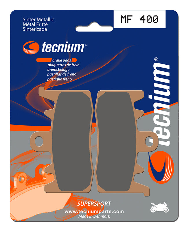 Tecnium Street Performance Sinterned Metal Brake Pachots - MF400 1022789