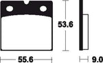 Tecnium Street Performance Sinterned Metal Brake Pachots - MF6 1022801