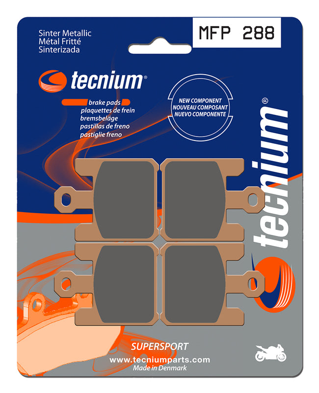 Tecnium Trail Performance Sinterned Metal Brake Pachots - MFP288 1022823