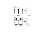 Tecnium Trail Performance Sintered Metal Brake Pads - MFP369 1022832