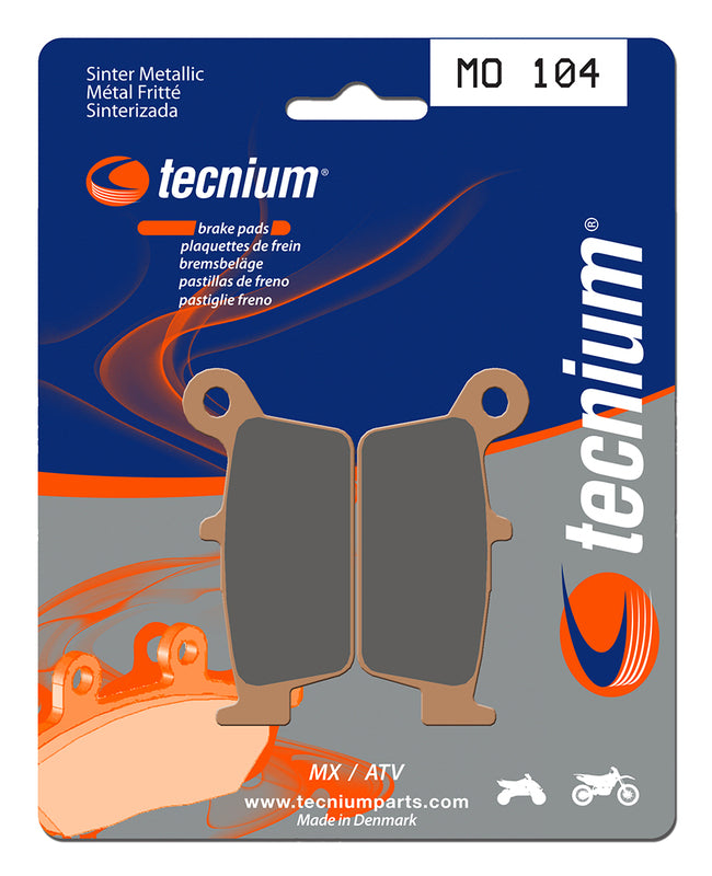 Tecnium MX/ATV Sinterned Metal Breai Pachots - MO104 1022838