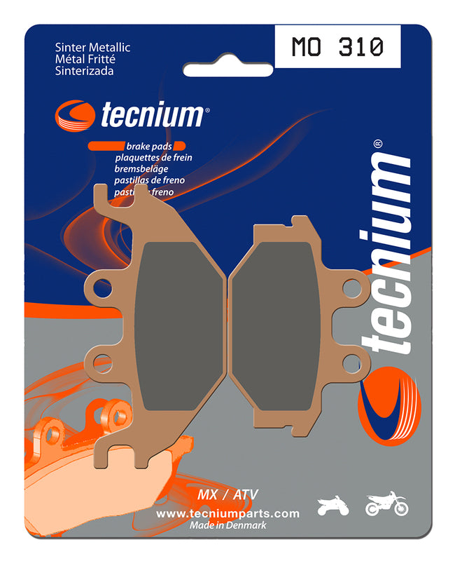 Tecnium MX/ATV Sinterned Metal Breai Pachots - MO310 1022880