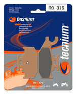 Tecnium MX/ATV Sinterned Metal Breai Pachots - MO316 1022882