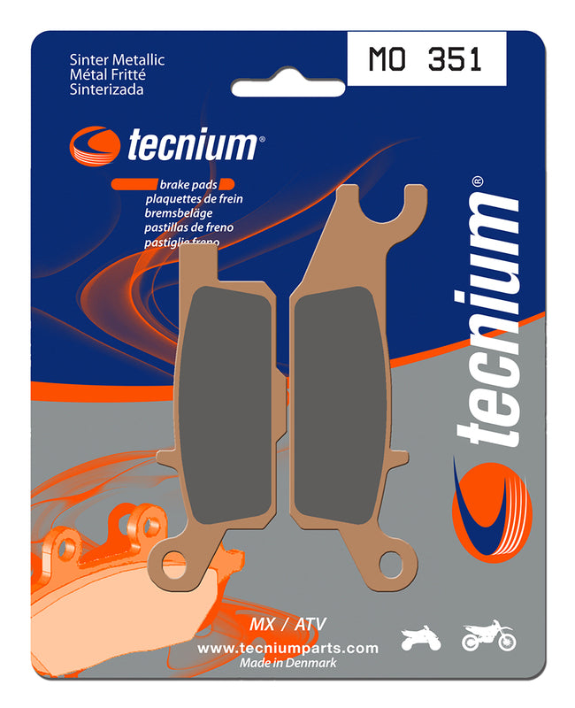 Tecnium MX/ATV Sinterned Metal Breai Pachots - MO351 1022892