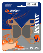 Tecnium MX/ATV Sinterned Metal Breai Pachots - MO406 1022905