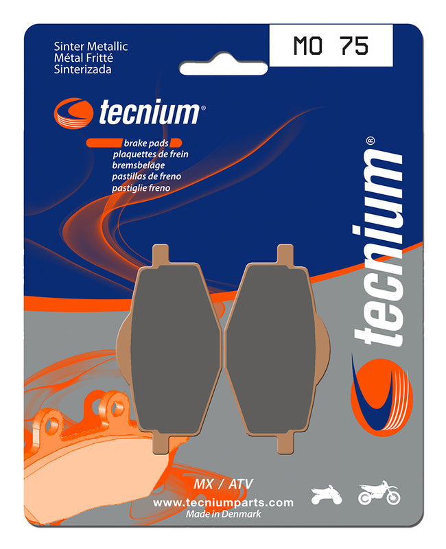 Tecnium MX/ATV Sinterned Metal Breai Pachots - MO75 1022918