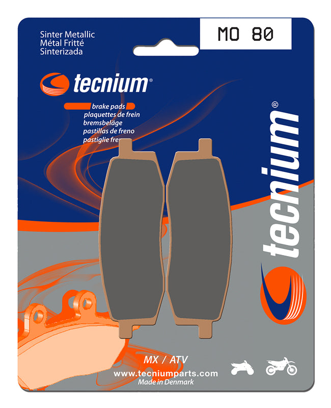 Tecnium MX/ATV Sinterned Metal Breai Pachots - MO80 1022920