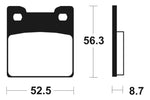 Tecnium Street Performance Sintered Metal Brake Pads - MR201 1023054