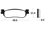 Tecnium Street Performance Sintered Metal Brake Pads - MR228 1023059