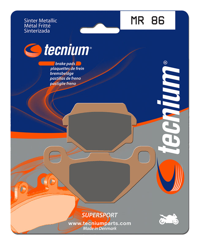 Tecnium Street Performance Sintered Metal Brake Pads - MR86 1023102