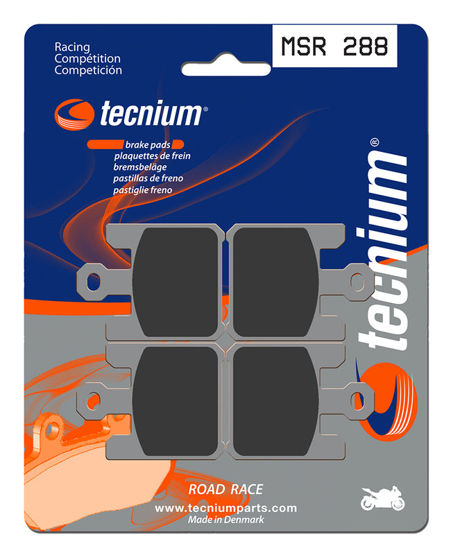 Tecnium Professional Racing Sinterned Metal Brake Pachots - MSR288 1023161