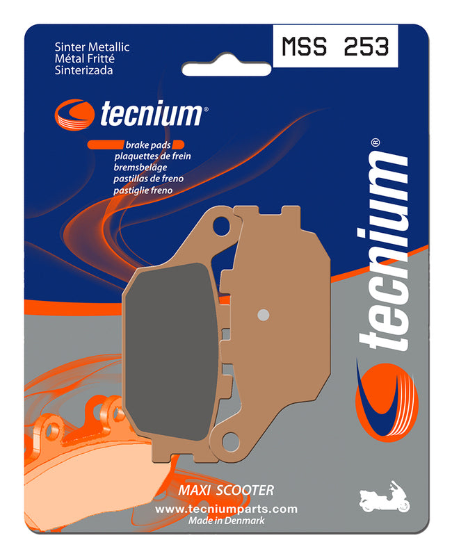 Tecnium Maxi Scooter Sintered Metal Brake Pads - MSS253 1023198