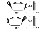 Tecnium Maxi Scooter Sinterned Metal Brake Pachots - MSS253 1023198