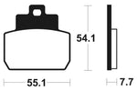 Tecnium Maxi Scooter Sinterned Metal Brake Pachots - MSS331 1023214