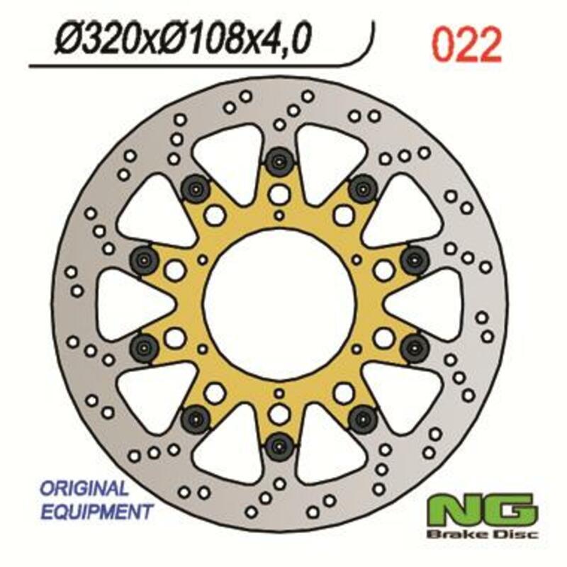 NG Brake Disc Rount 022