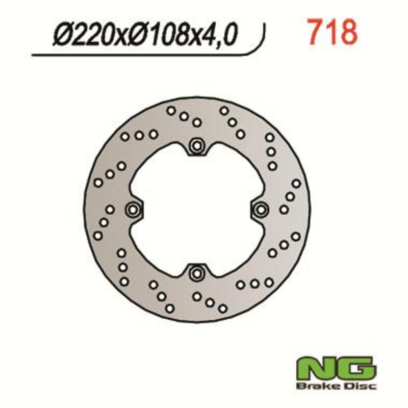 NG Brake Disc Rodada 718