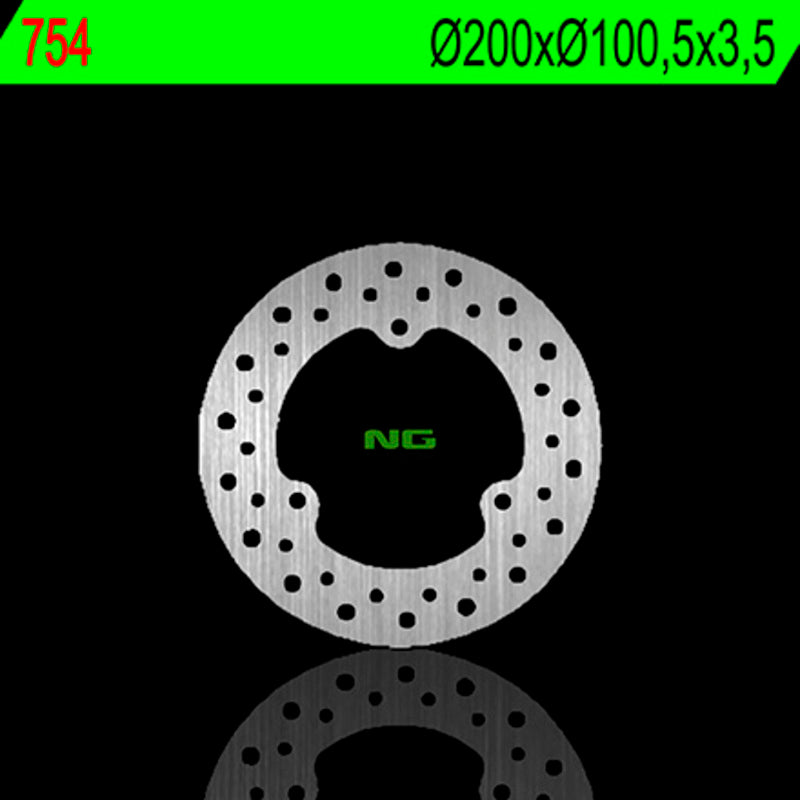 Ng brake disc round 754