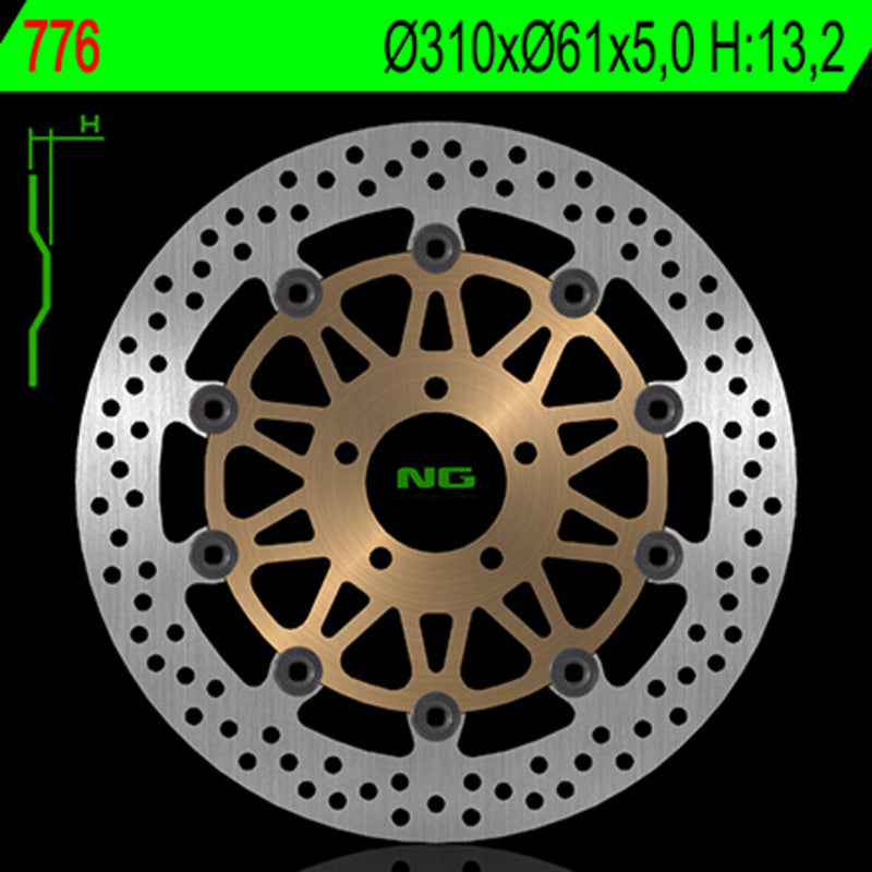 NG Brake Disc Rodada 776