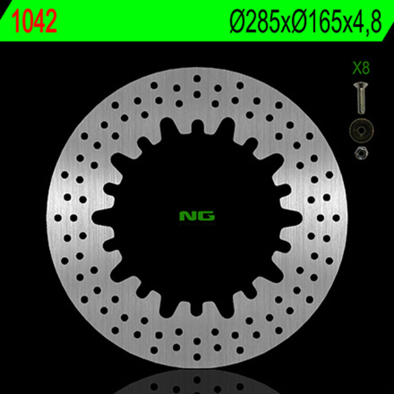 Ng Disco de freio Rodada 1042