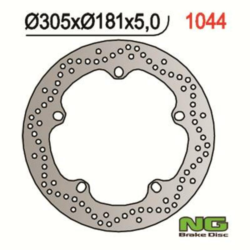 NG Brake Disc Rodada 1044