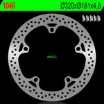 Ng brake disc round 1046