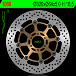 Ng Disco de freio Rodada 1060