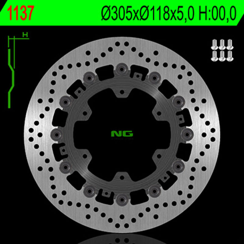 Ng Brake Disc Rodada 1137