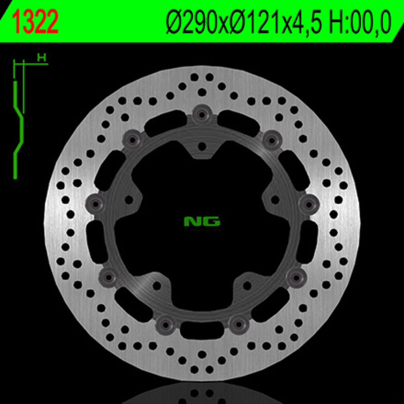 NG Brake Disc Rodada 1322