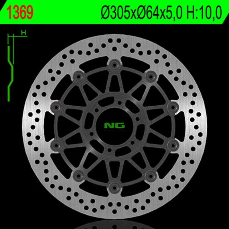 NG Brake Disc Rodada 1369