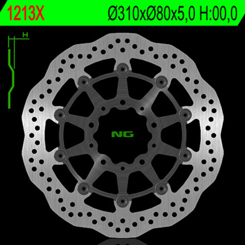 Onda de disco de freio ng 1213x