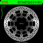 Ng Disco de freio Rodada 1214g