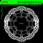 Onda de disco de freio ng 1214x