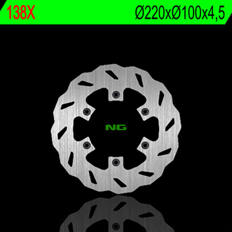 Onda de disco de freio ng 138x